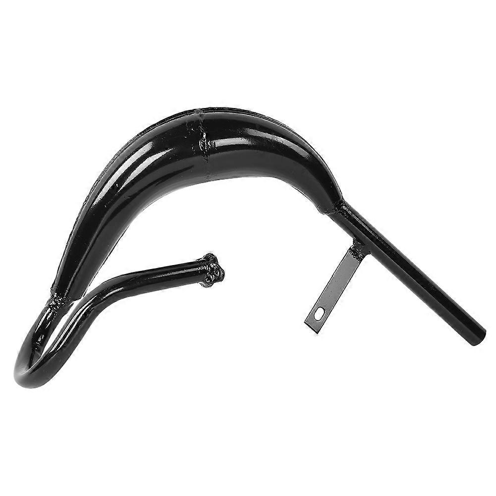 Schalldämpfer Aus Edelstahl, Auspuffrohr Für 2-takt-motoren Mit 50 Cm³, 60 Cm³ Und 80 Cm³, Schwarzes Zubehör, Langlebige Leistung.