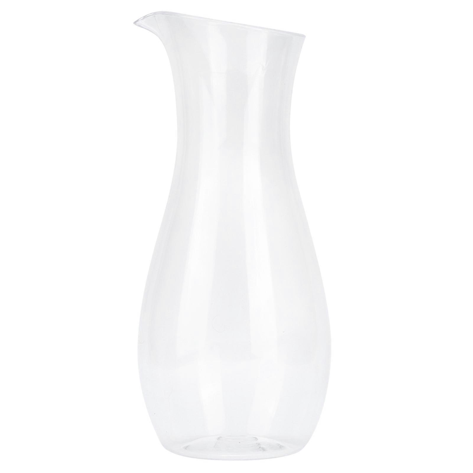 Transparente Acrylflasche Für Saft, Wasser, Wein Und Andere Getränke, Karaffe/krug Mit Deckel, 1 L, Ideal Für Bar Und Zuhause