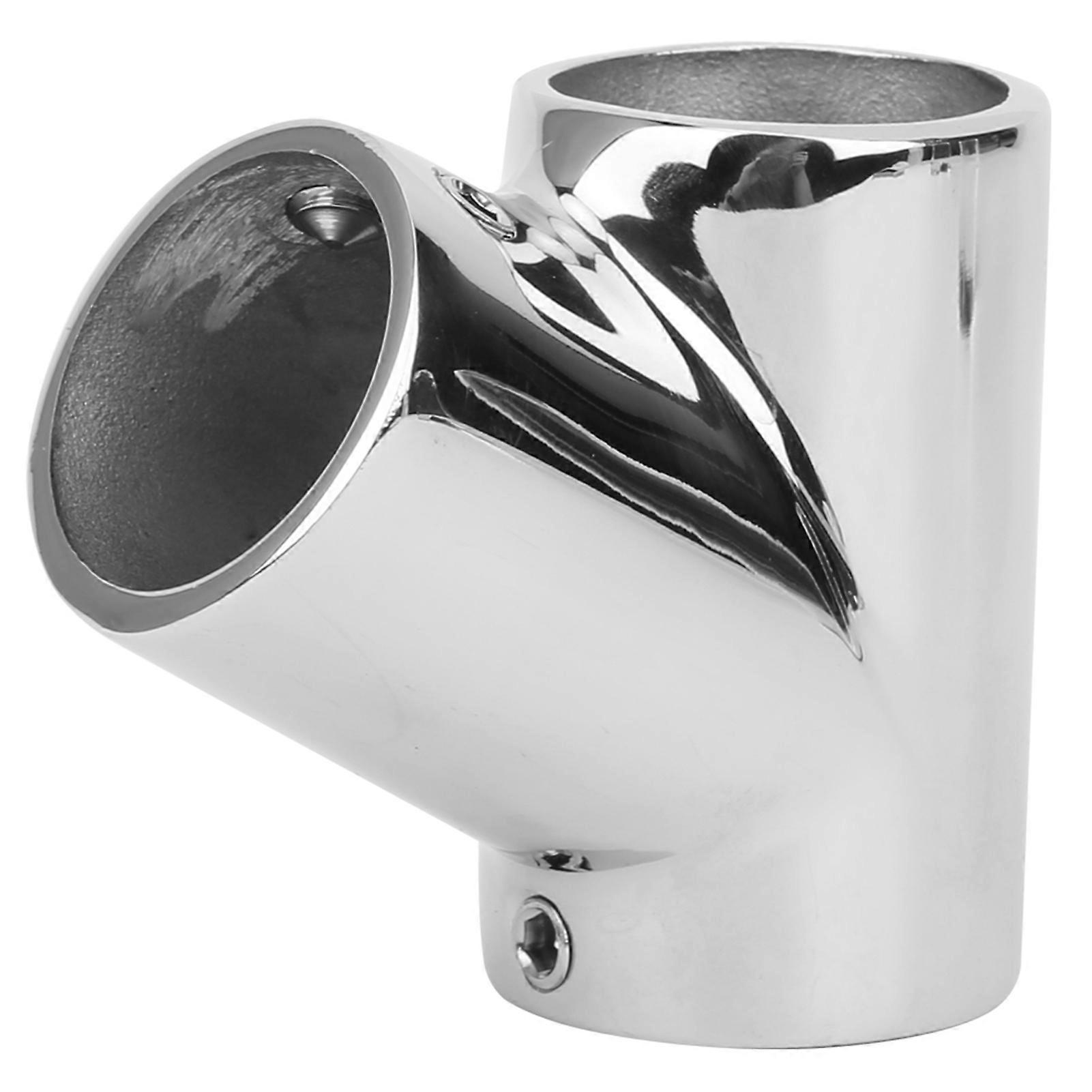 60° Dreifach-marine-rohrverbinder Für Bootsgeländer, Silbernes Yachtzubehör, Edelstahl-marineverbinder.