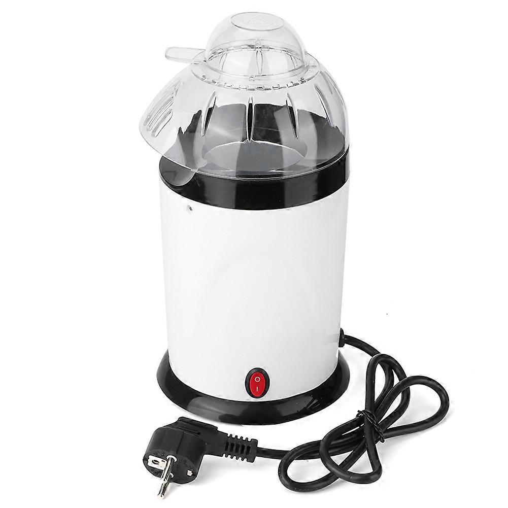 Elektrische Mini-popcornmaschine Mit Automatischem Gebläse, Weiße Popcornmaschine Für Zuhause