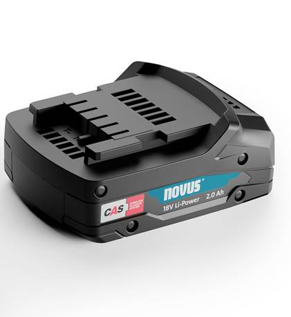 [gebraucht] B-ware Novus 031 0367 Ersatz Akku 18 V 2.0 Ah Li Ion Batterie Akku Ladeteil Ladestation