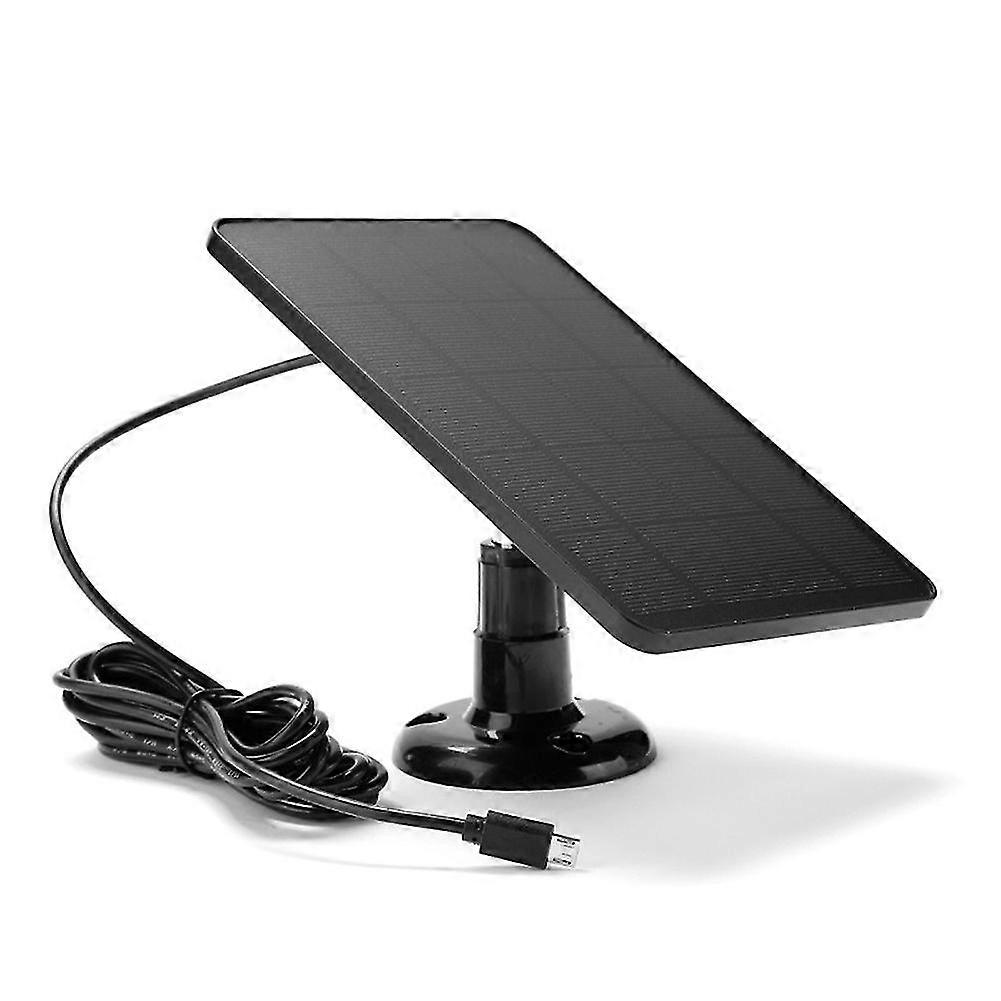 Wasserdichtes 10-w-solarpanel-ladegerät Für Sicherheitskameras Mit Ladekabel