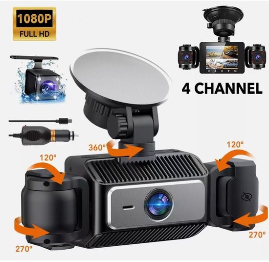 Usb Dashcam, Kompatibel Mit Android Autoradios, Wasserdichte Mini Autokamera, Autorekorder Mit Nachtsichtfunktion, Loop Aufnahme Mit G Sensor, 17