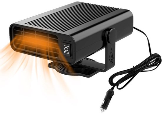 Autoheizung 2 In 1 Autoheizung Tragbar 360° Drehbar 12 V, 120 W Schnelles Aufheizen Und Enteisen Scheibenenteiser Innenraumheizung Für Pkw, Suvs