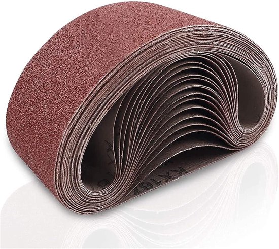 Schleifbänder 75 X 533 Mm Bandschleifpapier Schleifpapier Bandschleifer Schleifpapier Für Schleifmaschinen Set Mit 15 Stück P40 P60 P80 P120 P180