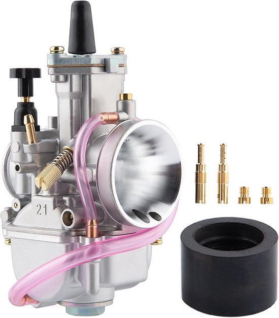 Für 21 Mm Hochleistungsvergaser Für 50 Cm³ Bis 100 Cm³ 2 Takt Und 4 Takt Motoren Von Motorrädern, Dirtbikes, Minibikes, Atvs, Rollern Und Mopeds