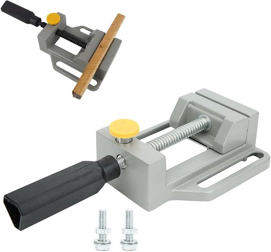 Mini Flachklemmtisch, Aluminiumlegierung, Schnellspannbacken Schraubstock, Diy Gravur Und Schnitzwerkzeug, Tischbohrschraubstock, Sonstige Garten