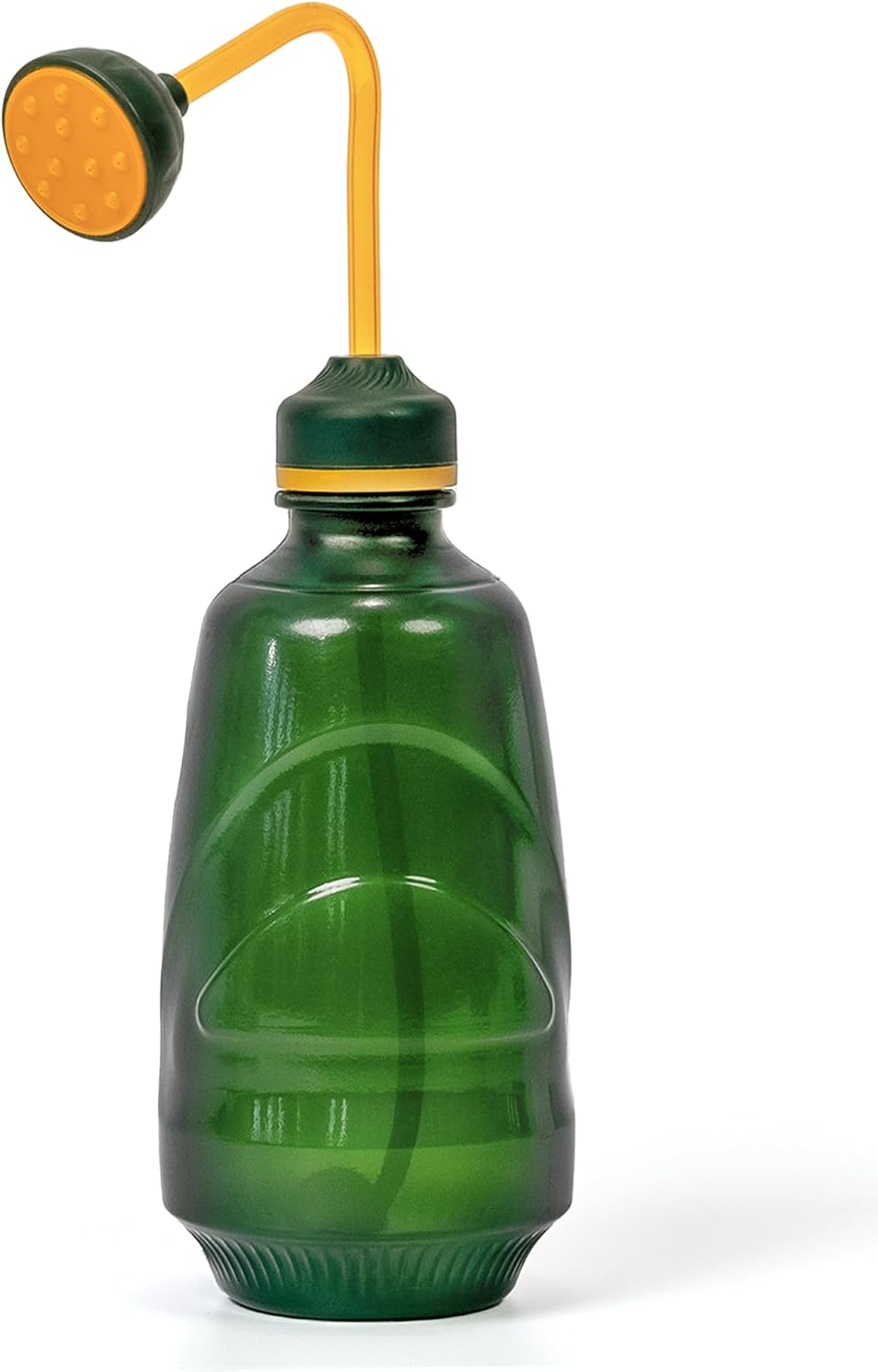 Kleine Gießkanne 450 Ml, Gießkanne Für Zimmerpflanzen Mit Langem Ausguss, Kunststoffgießkanne Für Sämlinge Und Ölliebende Pflanzen, Braun/grün