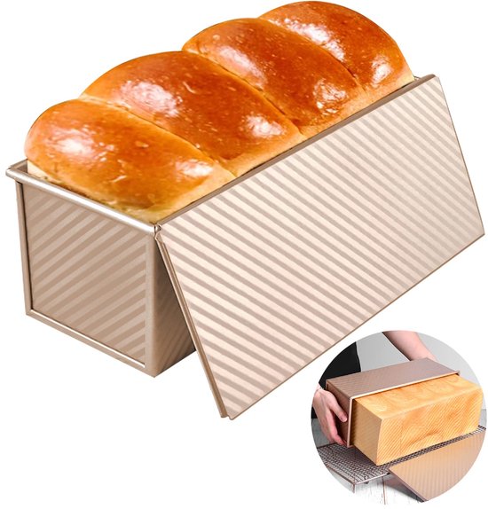 Brotbackform Brotbackautomat Mit Deckel Brotbackform Haushaltsbackform Leicht Zu Reinigen Und Zu Verstauen Zum Brotbacken Brotbackform Toastform