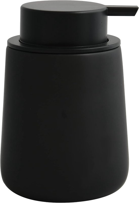 Handseifenspender Aus Keramik, 300 Ml, Mattschwarz