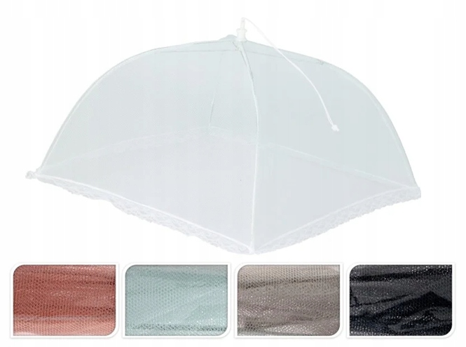 Dekorative Lebensmittelabdeckung Aus Polyester, Bunt, Farblich Abgestimmt, 30 Cm, 1 Stück.