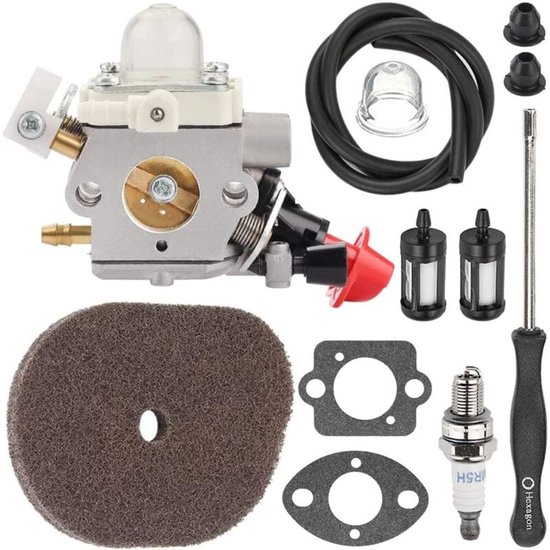 Passend Für C1m S267a Fs56rc Vergaser Mit Luftfilter Für Stihl Fs40, Fs50, Fs56, Fs70, Fs70c, Fc56, Fs56c, Fc70, Ht56, Ht56c, Kn56, Km56, Km56c,