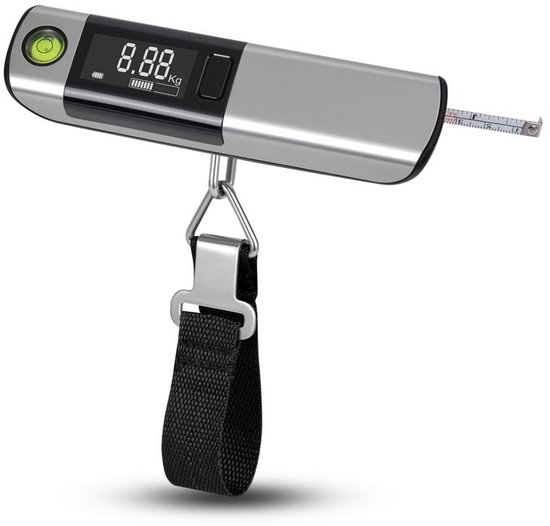 Digitale Gepäckwaage Mit Lcd Anzeige Tragbare Hängewaage Bis 50 Kg