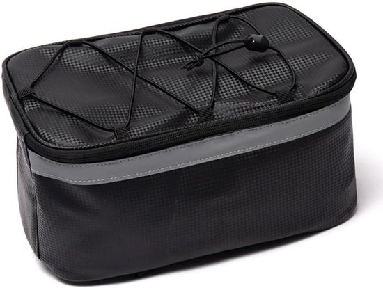 Wasserdichte Fahrradgepäcktasche 6l Mit Reflektoren Und Schnellverschluss