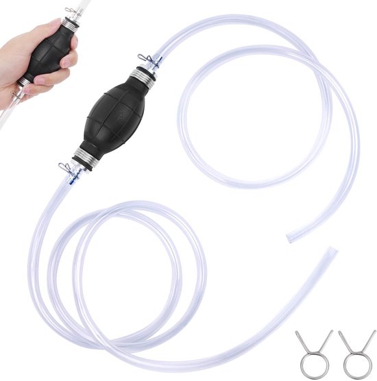 Cosensi Dailygoods Kraftstoffpumpe Mit 2 M Schlauch Für Verschiedene Flüssigkeiten