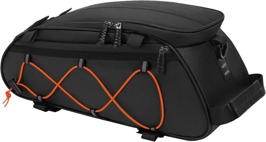 Fahrradtasche Mit 2 Abnehmbaren Taschen Wasserdichter Lenkertisch Mit Isolierung Fahrradtasche Für Handgepäck Schwarz