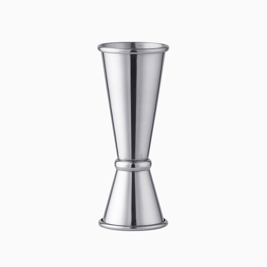 Cocktailmessbecher, Doppelmessbecher 25 Ml/50 Ml, Shot Messbecher, Ideales Zubehör Für Barkeeper, Edelstahl