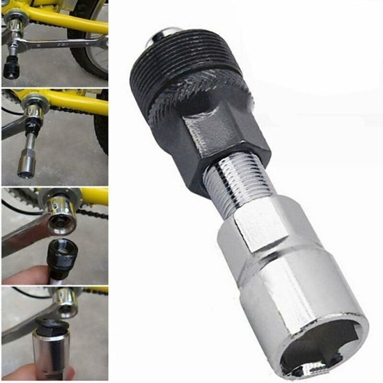 Kurbelabzieher Fahrradwerkzeug Kurbelschlüssel Reparaturwerkzeug Fahrradwartung Tretlager Ausbauschlüssel Tretlager Ausbauwerkzeug Handwerkzeugzu