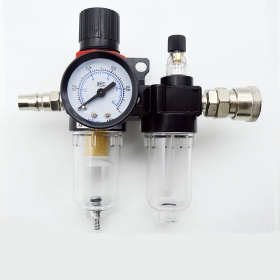 Luftdruckregler Mit Wasserabscheider Und Manometer Für Luftkompressoren Und Werkzeuge