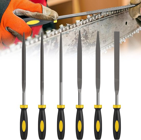 Feilensatz Für Holz, Metall Und Kunststoff Set Mit 6 Metallfeilen