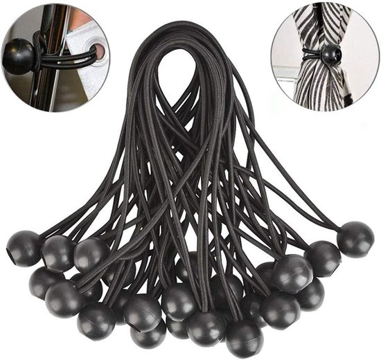 „planenbänder 3,5 Mm Schwarz 15 Cm 30er Set Stabile Kunststoffknöpfe Langlebige Planenbefestigung Wetterfest Und Praktisch