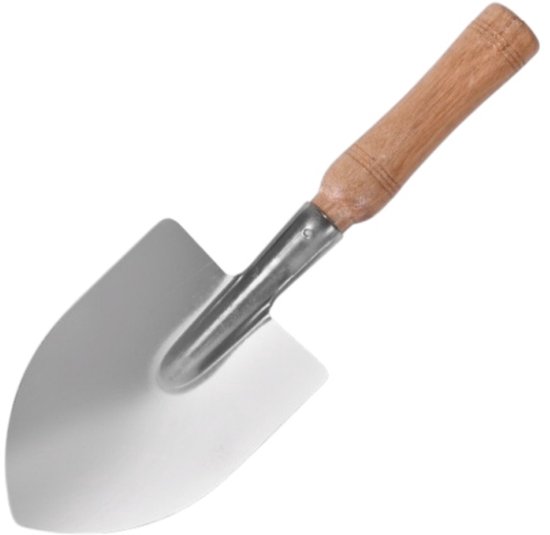Gartenkelle Blumenkelle Kleine Kelle Edelstahl Spitze Kelle Gartengerät Zum Pflanzen Von Blumen, Jäten Und Graben Persimmon 30 X 10 Cm