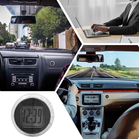 Digitales Motorthermometer Mit Uhr Für Fahrradlenker, Vielseitig Einsetzbar In Küche, Bad Und Auto