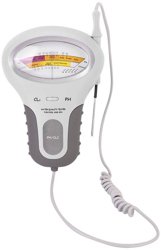 2 In 1 Pool Tester Ph Wert Und Chlor Pool Test Mit Doppelskala Und Ph Tester Genaue Messung Der Schwimmbadwasserqualität Für Die Poolwasseranalys