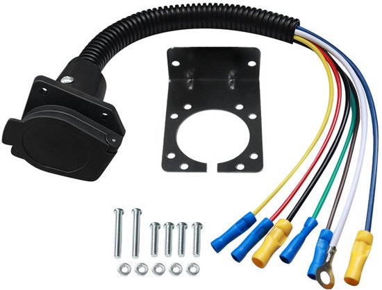 Für Den Großhandel Mit Anhänger Kabelbäumen, 7 Polige Wohnmobil Stecker Anschlusskabel, Multifunktionales Auto Lkw Rücklicht Verlängerungsstecker