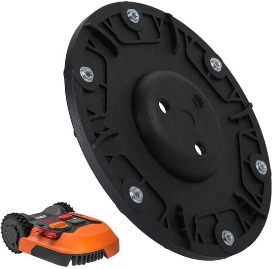 Ersatzmesserscheibe Set 6 Klingen Spinner Passend Für Worx Landscape Kress Einhell Mähroboter