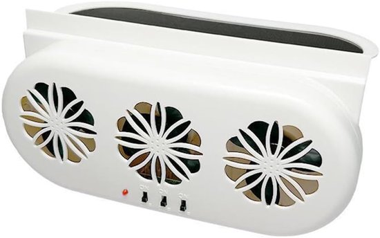 3 Lüftiger Auto Abluftventilator Mit Usb Und Elektroanschluss, Leiser Luftumwälzventilator, Kühlerlüfter Mit Separatem Schalter