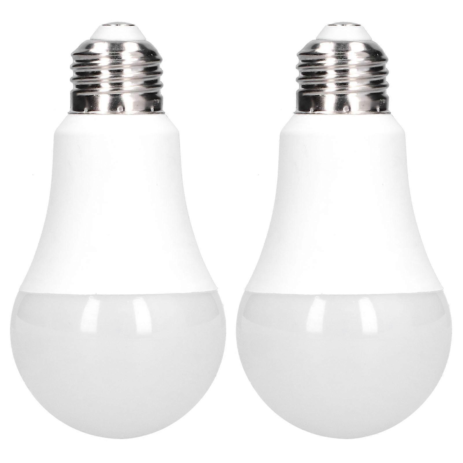 2 Stück E27/e26 Led-lampe, Dimmbar, 7 W/5000 K, Für Zuhause, Büro, Schlafzimmer, 220 V [db]