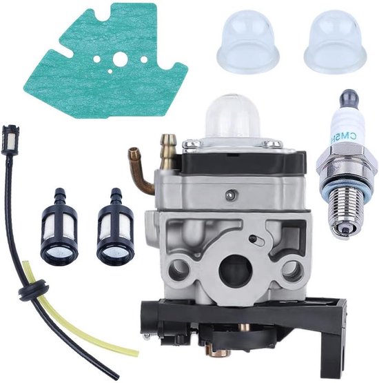 Vergaserdichtung, Zündkerze, Kraftstoffschlauch Set Für Honda Gx25 Gx35 Hht35 Hht35s Fg110 Trimmer Und Rasenmähermotor