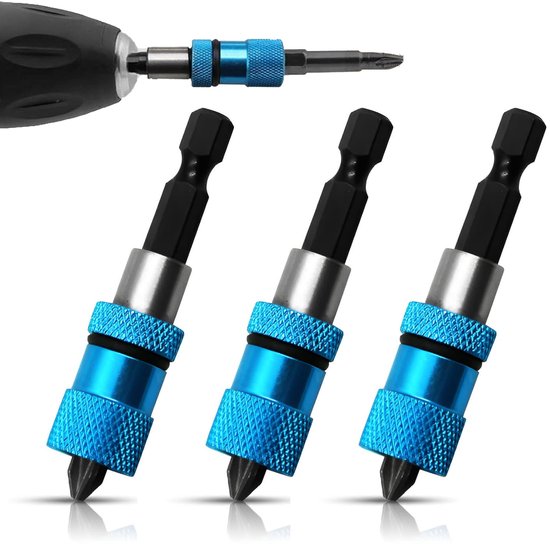 Dailygoody Rigips Schraubendreher Bit Set 3 Teiliges Edelstahl Set