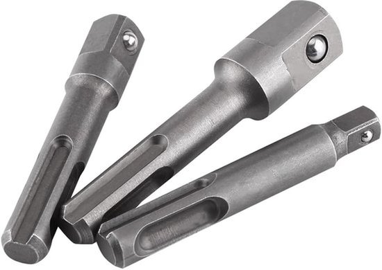 Dailygoody Bohrverlängerung 4 Teilig Sds Plus Reduzierstück