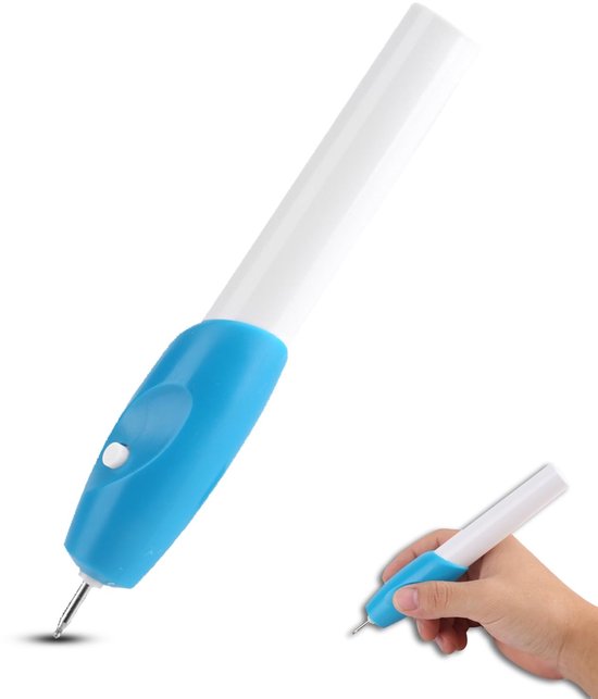 Dailygoody Elektrischer Gravierstift Handgravierstift Für Holz Und Kunststoff Für Glas Und Metall Multifunktional Präzise Kompakt Für...