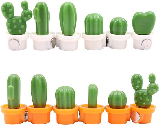 12 Teiliges Kühlschrankmagnet Set Mit Kaktusmotiv 3d Minimagnete Für Whiteboards, Büro Und Küche Kreative Magnetaufkleber Für Erwachsene Und Kind
