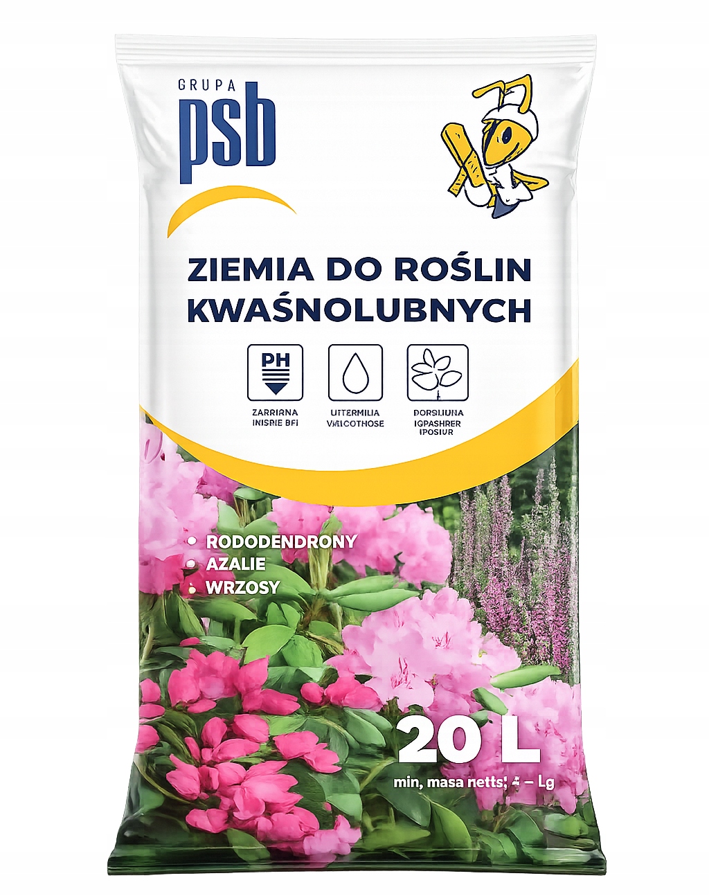 Erde Für Säureliebende Pflanzen Wie Rhododendren, Azaleen, Heidekraut Und Blaubeeren (20 L)