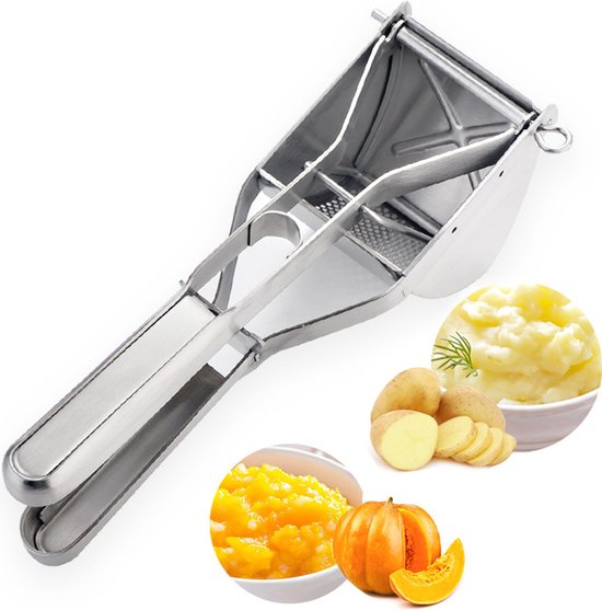 Kartoffelpüree, Professioneller Kartoffelstampfer Aus Edelstahl Für Cremiges Kartoffelpüree