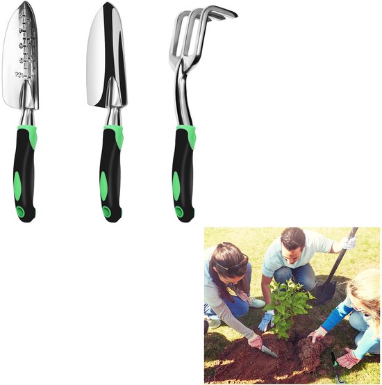 Gartengeräte Set Aus Edelstahl Handgeräte Set Für Den Garten Korrosionsbeständiges Material 1,5 Kg Eine Farbe