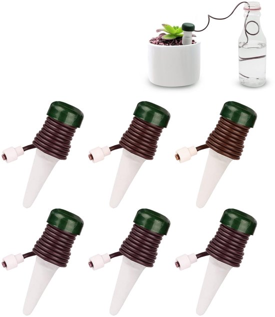 Mttproducts Wasserspender Automatische Pflanzenbewässerung Für Blumen Und Pflanzen 6 Stück Praktisch Und Effizient Für Den Hausgebrauch