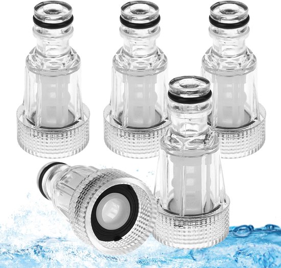 5 Teiliges Hochdruckreiniger Wasserfilterset Inline Sedimentfilter Für Hochdruckreiniger Zubehör Für Den Filtereinlass Filterersatz Reinigeransch