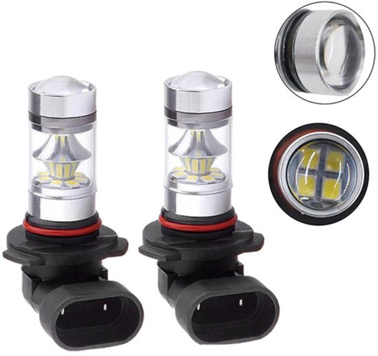 Passend Für Die Teile 9006 / Phare Hb4 Led, 100w Blanc Led Haute Ampul De Phare Lumineux Kit Lampe De Conduite De Voiture Antibrouillard