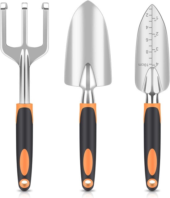 Gartengeräte Set Aus Edelstahl Handgeräte Set Für Drinnen Und Draußen Robust Und Rostfrei 1,5 Kg Einfarbig