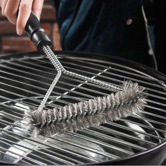 Grillreinigungsbürste Edelstahl Mit Griff
