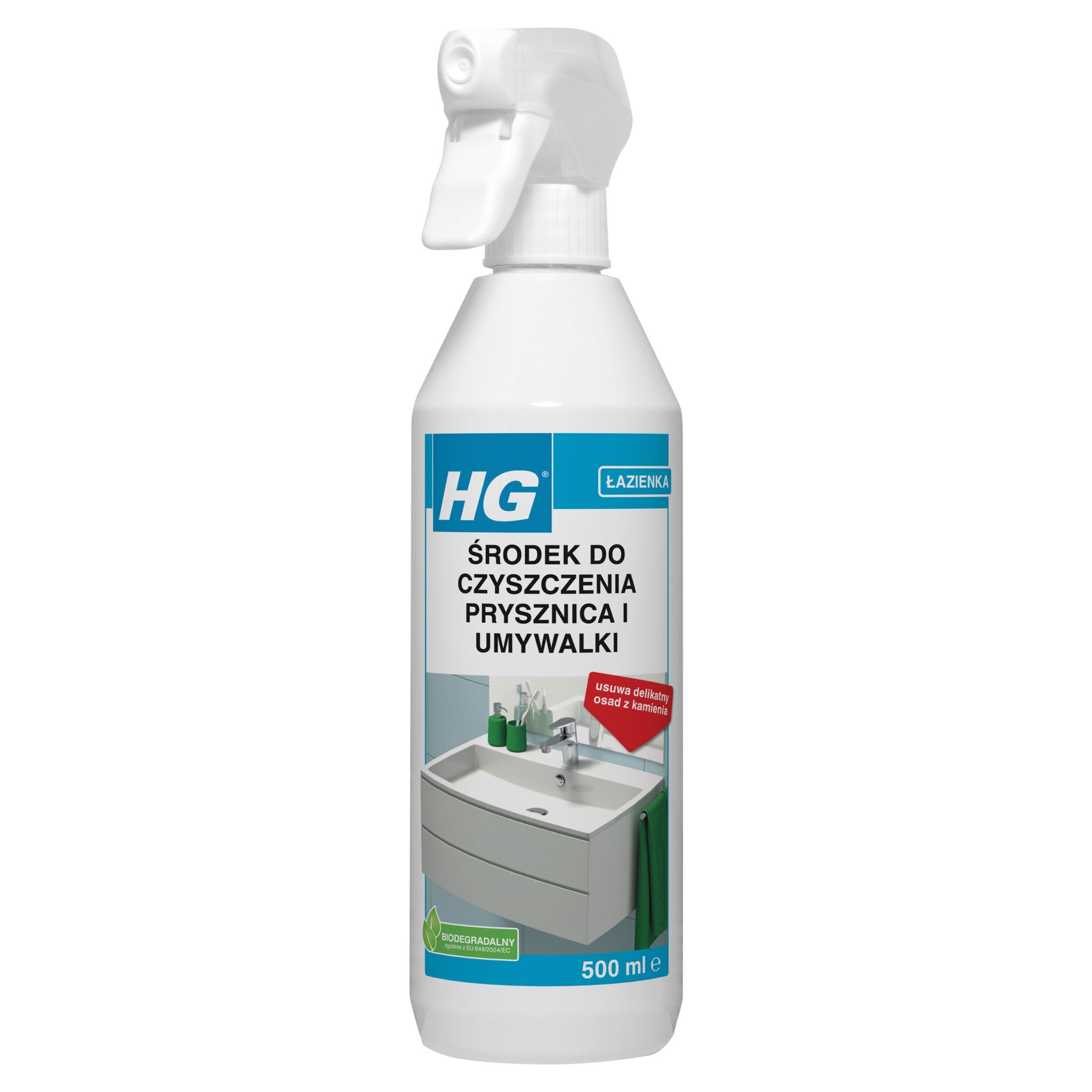 Hg Professional Dusch- Und Waschbeckenreiniger 500 Ml