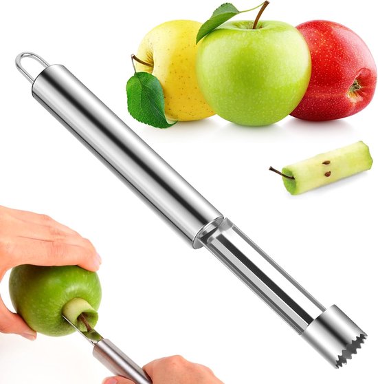 1 X Apfelentkerner, Apfelschneider, Birnenausstecher Aus Edelstahl, Spülmaschinenfest, Rostfrei, Wasserdicht, Robust