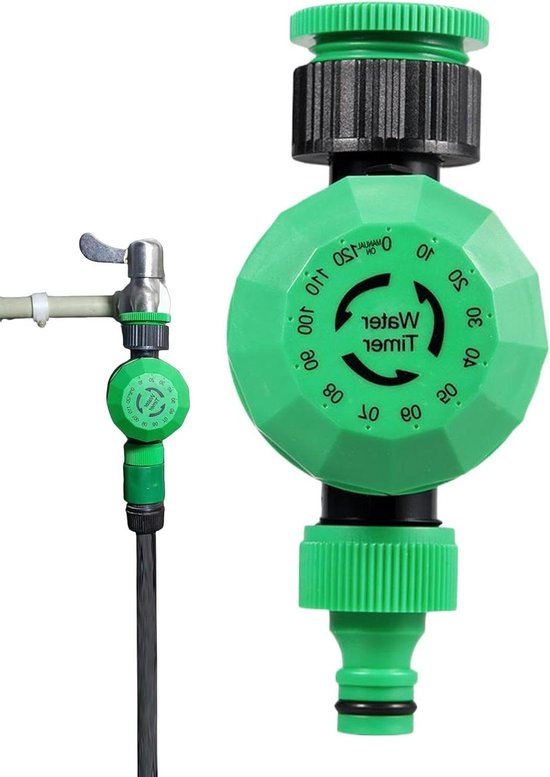 Gartenbewässerungsuhr Bewässerungssteuerung Automatische Bewässerung Mechanisch Und Wetterfest 14 X 8,3 Cm Grau