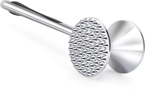 Fleischklopfer Steakhammer Aus Zinklegierung Steakhammer Für Die Küche Doppelseitiger Fleischklopfer Fleischklopfer (1 Stück, Silber)