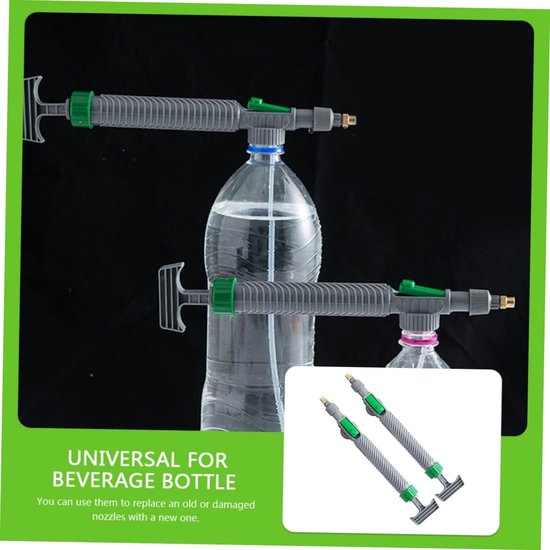 2 Teiliges Düsen Set Ersatz Sprühdüse Für Pflanzen Und Haushalt Auslaufsicheres Design Passend Für Die Meisten 2 Liter Flaschen